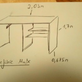 Selbstgebauter Kleiderschrank 2