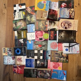 Büchersammlung Romane zu verschenken 