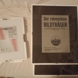 4 Rahmenlose Bildträger