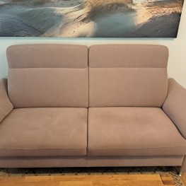 Sofa in beige, Dreisitzer