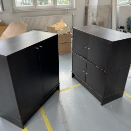 Schränke, Stühle / Cabinets, Stools 