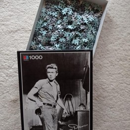 James Dean Puzzle 1000 Teile von MB 1