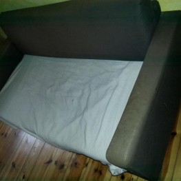 Schlafsofa, Sofa, Couch zu verschenken