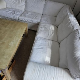 IKEA Sofa weiß 1