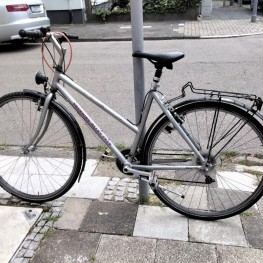 Fahrrad an Bastler