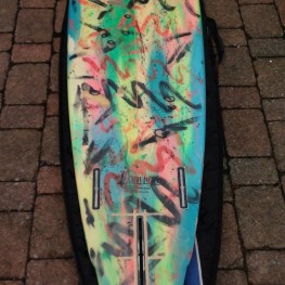 Surfboard Flamingo Custom Made 265, ca. 90l 1