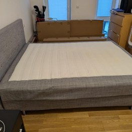 Ikea Boxspring Bett 160x200 ca. 10 Jahre alt 2