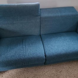 Sofa von Schilling mit Relaxfunktionen 1